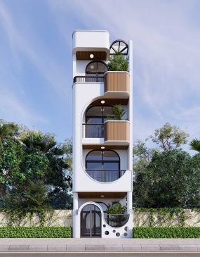 Mẫu nhà phố 4 tầng đẹp mới nhất 2025 xu hướng của mọi thời đại